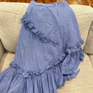 Chic WISH asymmetrical flamenco style skirt. worn twice!